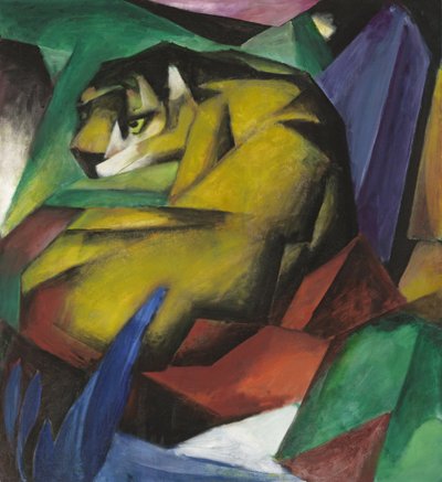 Tygr od Franz Marc