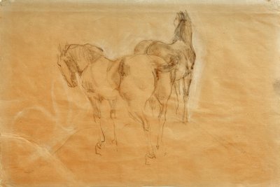Dva koně od Franz Marc