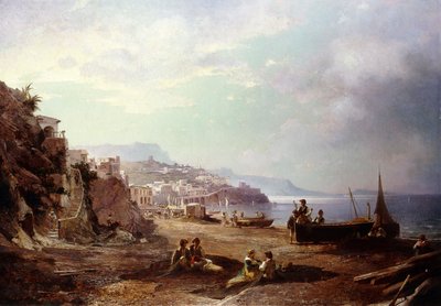 Amalfi, od Franz Richard Unterberger