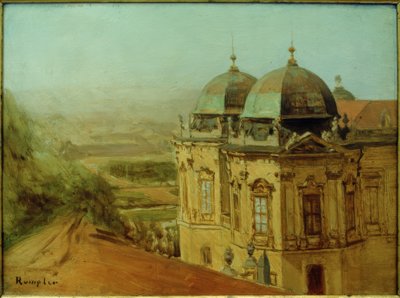 Horní Belveder ve Vídni od Franz Rumpler
