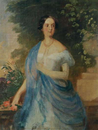 Clothilde princezna Dietrichstein od Franz Schrotzberg