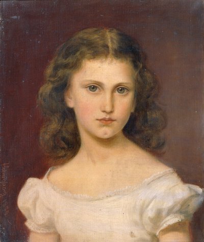 Sidonie Schrotzberg, umělcova dcera od Franz Schrotzberg