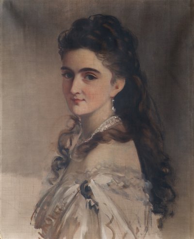 Sidonie Schrotzberg, rozená Stohl, umělcova druhá manželka od Franz Schrotzberg