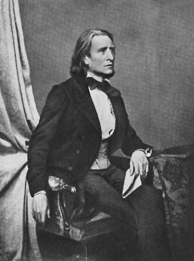 Franz Liszt, c1860, 1939 od Franz Seraph Hanfstaengl