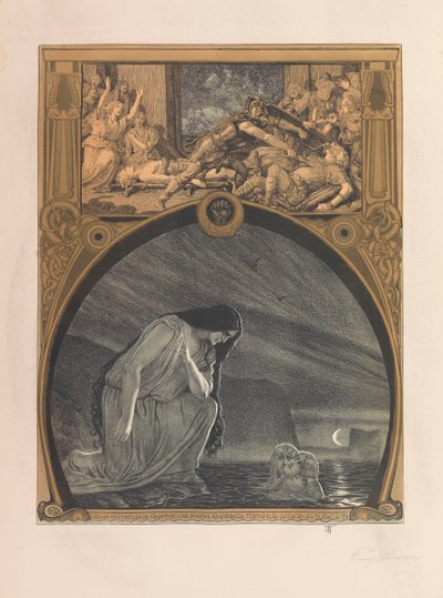Prsten Nibelungův, 1914. od Franz Stassen