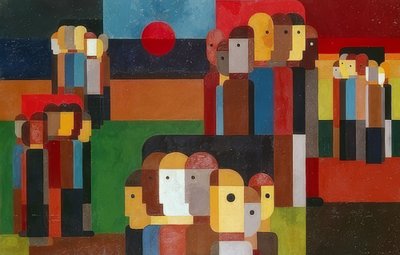 Německá selská válka. 1932 od Franz Wilhelm Seiwert