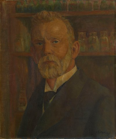 Portrét Paula Ehrlicha 1854-1915, c. 1920. od Franz Wilhelm Voigt
