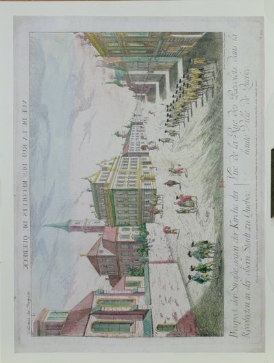 Rue des Recolets, Quebec, z ‚Collection des Prospects‘ od Franz Xaver Habermann