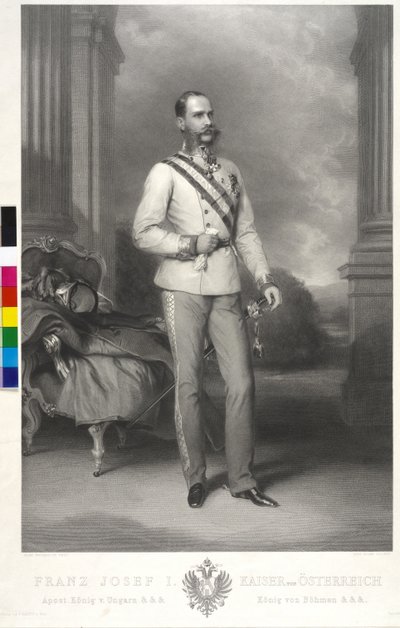 Rakouský císař František Josef I. od Franz Xaver Winterhalter
