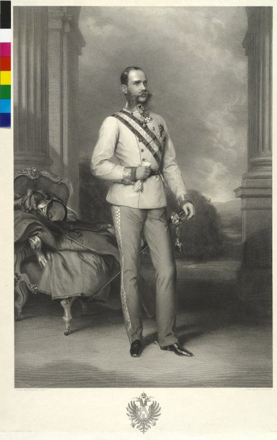 Rakouský císař František Josef I. od Franz Xaver Winterhalter