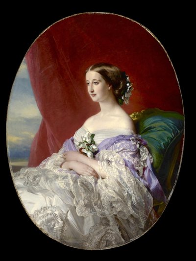 Císařovna Eugénie od Franz Xaver Winterhalter