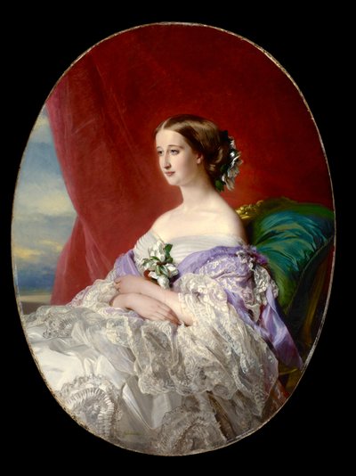 Císařovna Eug? Nie, 1854 od Franz Xaver Winterhalter