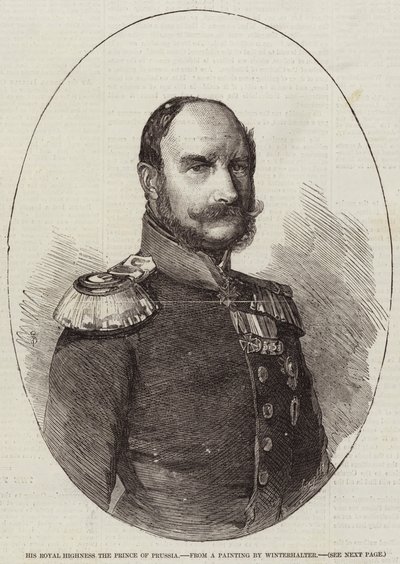 Jeho královská výsost princ z Pruska od Franz Xaver Winterhalter