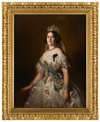 Isabella, královna Španělska od Franz Xaver Winterhalter