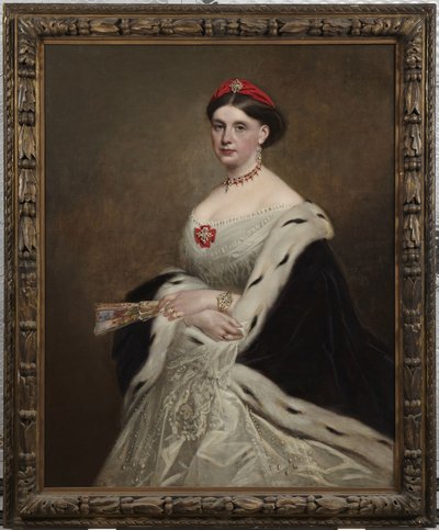 Louisa Hargreavesová od Franz Xaver Winterhalter