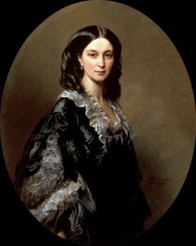 Portrét vévodkyně Elizavety Alexandrovny Baryatinské, rozené princezny Chernysheva 1826-1902, 1858 od Franz Xaver Winterhalter