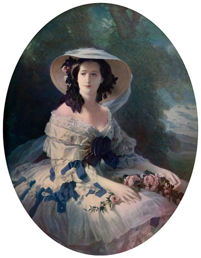 Císařovna Eugenie, 19. století, kolem roku 1920 od Franz Xaver Winterhalter
