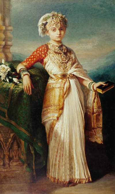 Maharani Dulep Singh od Franz Xaver Winterhalter