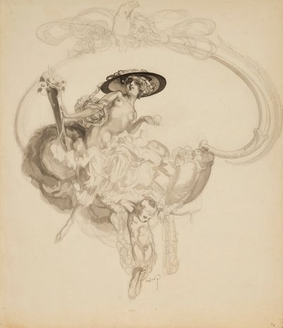 Bayros Franz von - Venus triumphans od Franz von Bayros