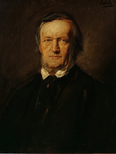 Portrét Richarda Wagnera od Franz von Lenbach