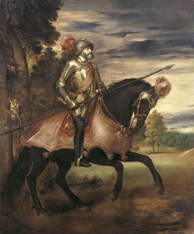 Karel V. u Mühlbergu od Franz von Lenbach