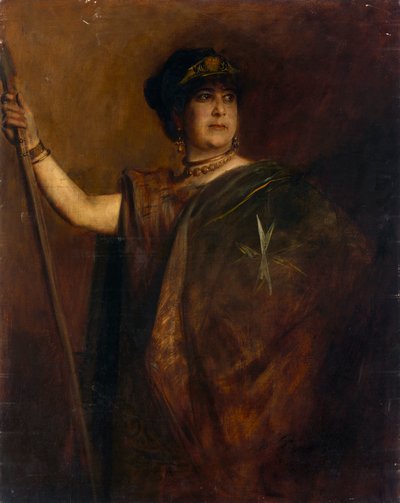 Charlotte Wolter od Franz von Lenbach