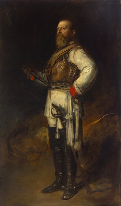 Friedrich Wilhelm korunní princ Pruska, jako Friedrich III. Německý císař od Franz von Lenbach