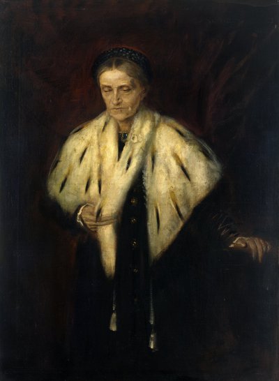 Ludovika vévodkyně Bavorská od Franz von Lenbach