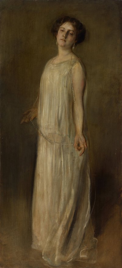 Luise korunní princezna Saska od Franz von Lenbach