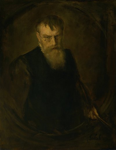 autoportrét od Franz von Lenbach