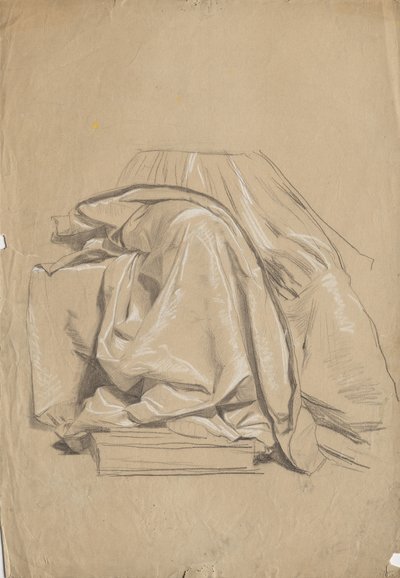 Draperiestudie od Franz von Matsch