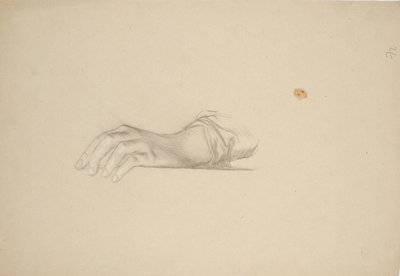 Ruční studie od Franz von Matsch
