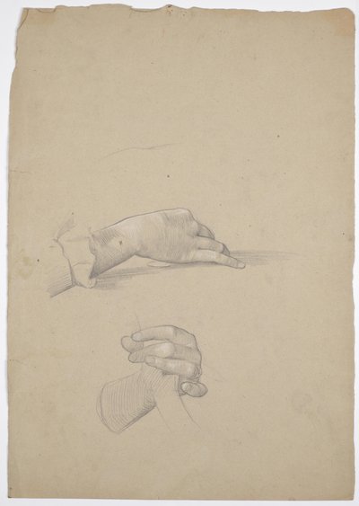 Handstudien od Franz von Matsch