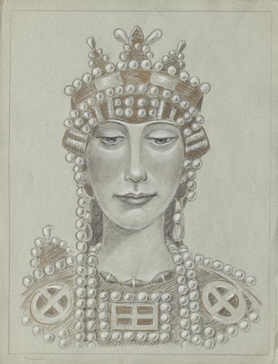 Císařovna Theodora od Franz von Matsch