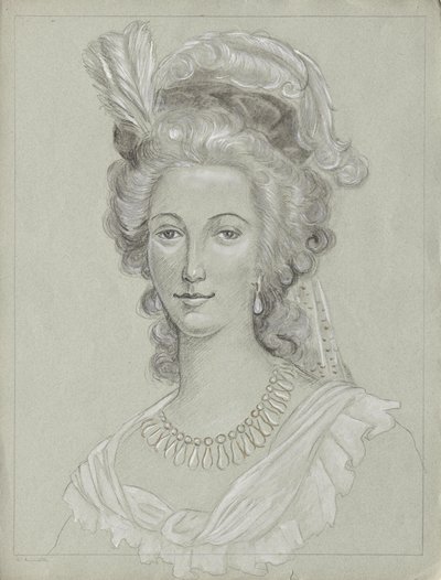 Královna Marie Antoinetta od Franz von Matsch