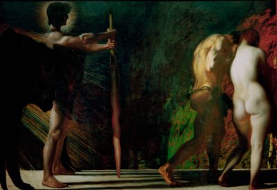 Ztracený ráj od Franz von Stuck