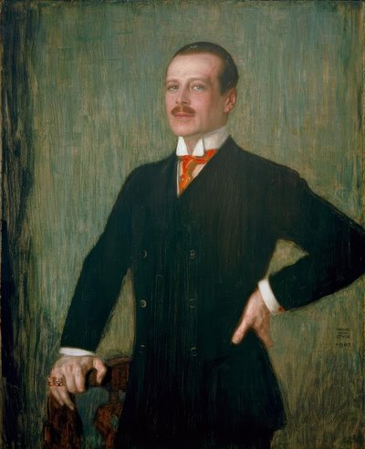 Ernst Ludwig von Hessen / Gem. Kus od Franz von Stuck