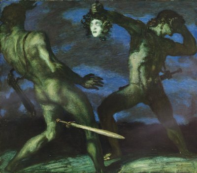 Perseus s hlavou Medúzy od Franz von Stuck