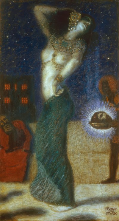 Tančící Salome od Franz von Stuck
