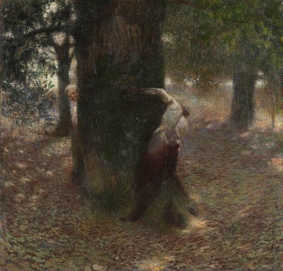 The Tease, 1889. od Franz von Stuck