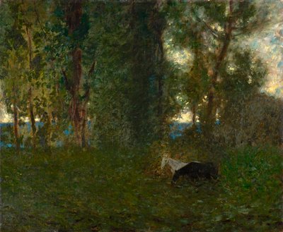 Pasoucí se koně od Franz von Stuck