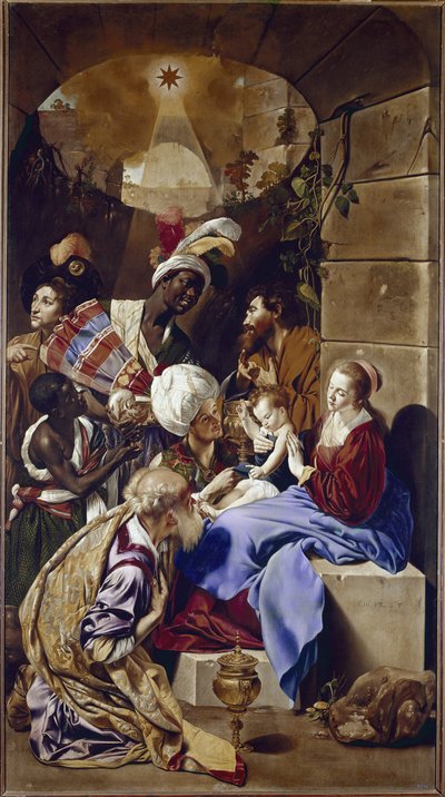 Závěsný od Fray Juan Batista Maino or Mayno