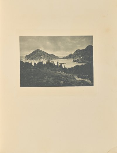 Corfou. Palaiokastrizza od Frédéric Boissonnas