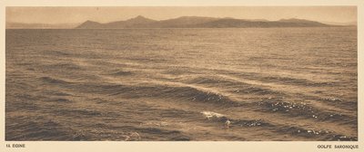 Aegina. Saronský záliv od Frédéric Boissonnas