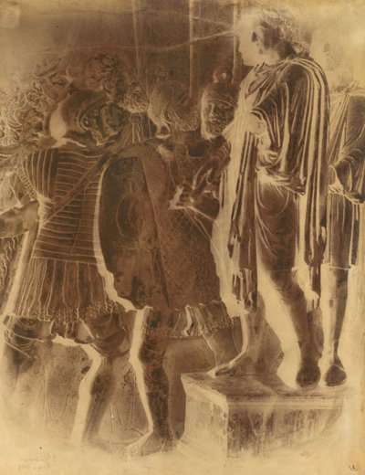 Basreliéf z Konstantinova oblouku, Řím, 1849. od Frédéric Flachéron