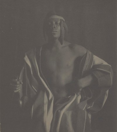 Etiopský náčelník, 1897, vytištěno cca. 1902. od Fred Holland Day