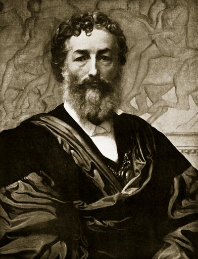 Autoportrét (litho) od Frederic (after) Leighton