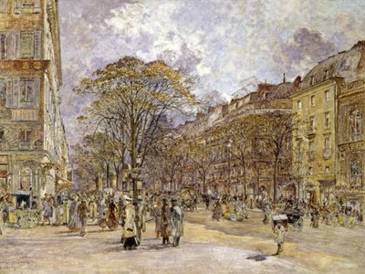 Italialaisten bulevardi, Pariisi od Frederic Anatole Houbron
