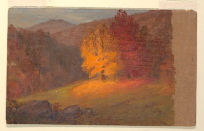 Podzimní Krajina od Frederic Edwin Church