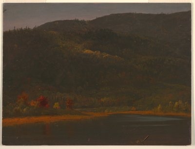 Podzimní Krajina od Frederic Edwin Church